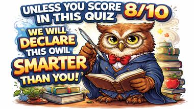 10-question fun fact challenge