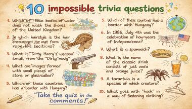 10-question fun facts challenge