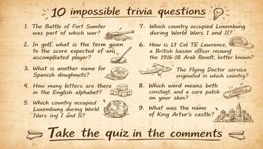 10-question brain teaser challenge