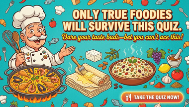 Test your foodie smarts with this 10-question culinary quiz!