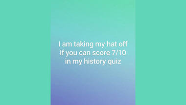 History Quiz