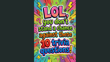 10 trivia questions in one quiz